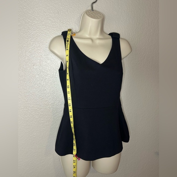 Kate Spade Black Peplum Tank Top - Picture 6 of 7